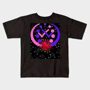 Clock sun rose Valentiday Kids T-Shirt